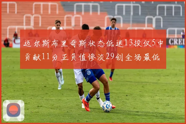 迈尔斯布里奇斯状态低迷13投仅5中贡献11分正负值惨淡29创全场最低纪录